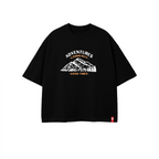 Unisex 100% Combed Cotton Cropped Oversized T-shirt (250g)