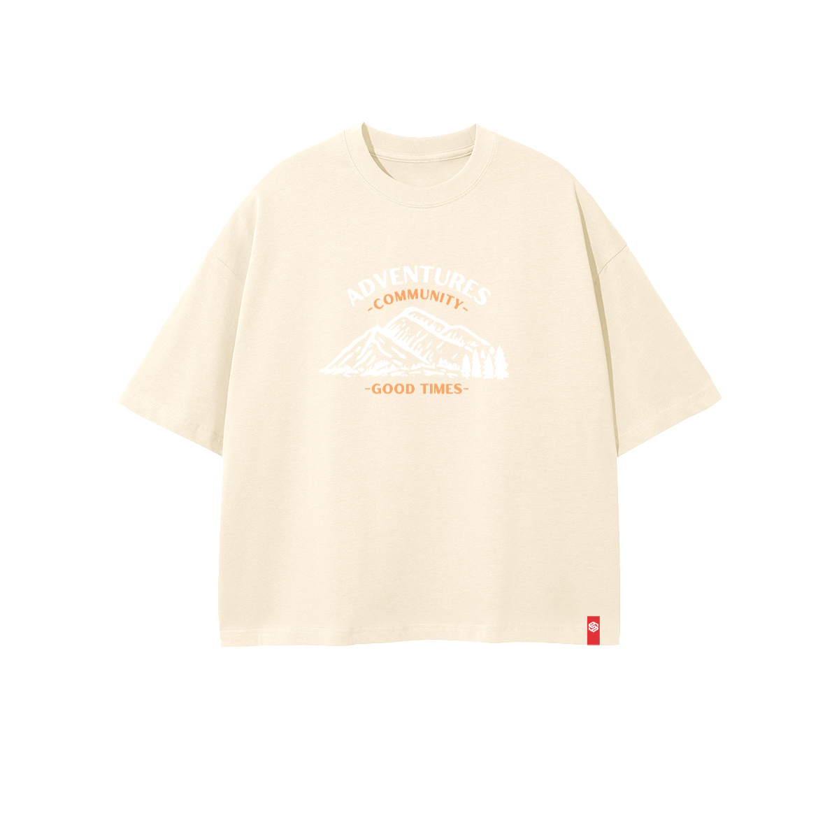 Unisex 100% Combed Cotton Cropped Oversized T-shirt (250g)