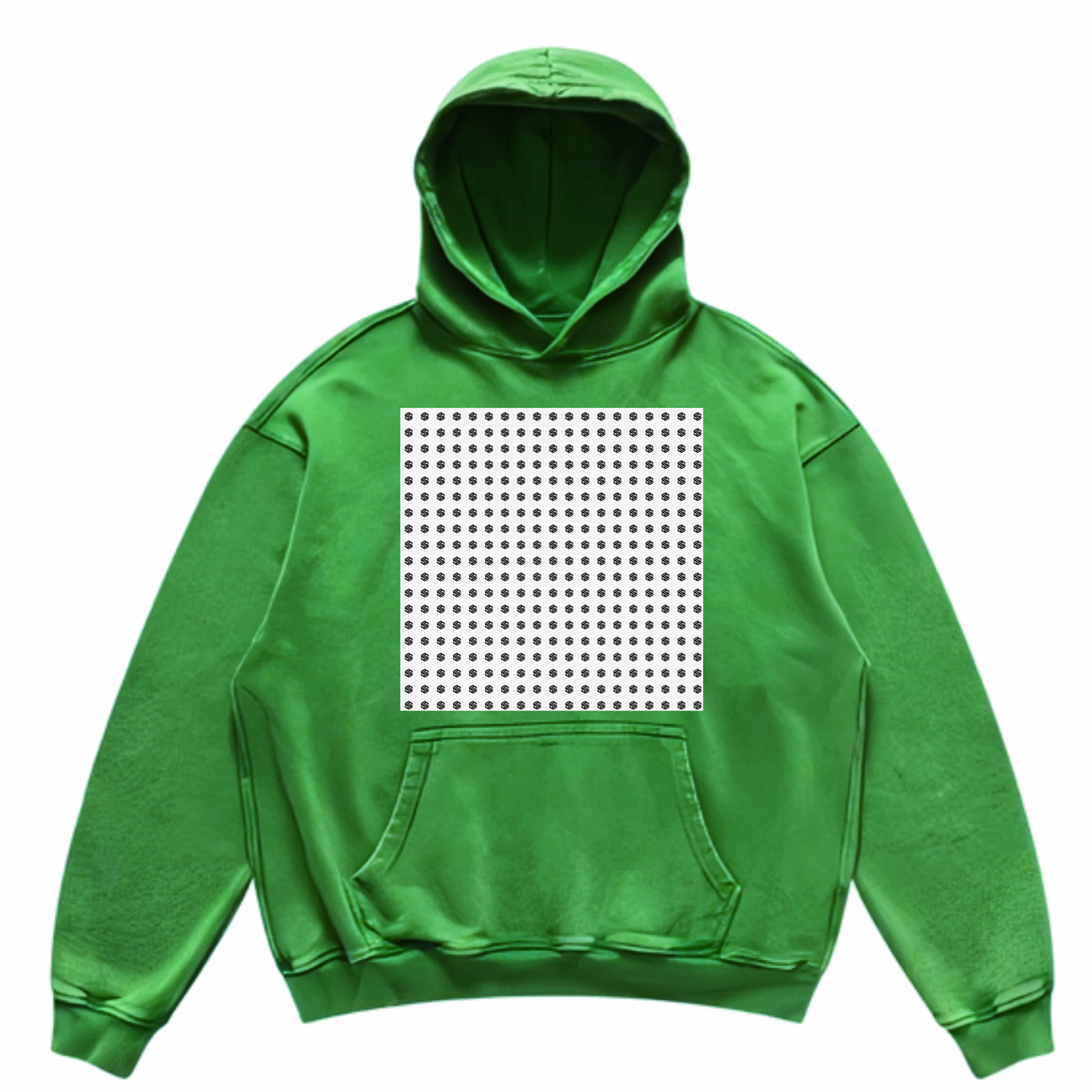 Unisex Super Heavyweight Oversized Faded Hoodie(440GSM)