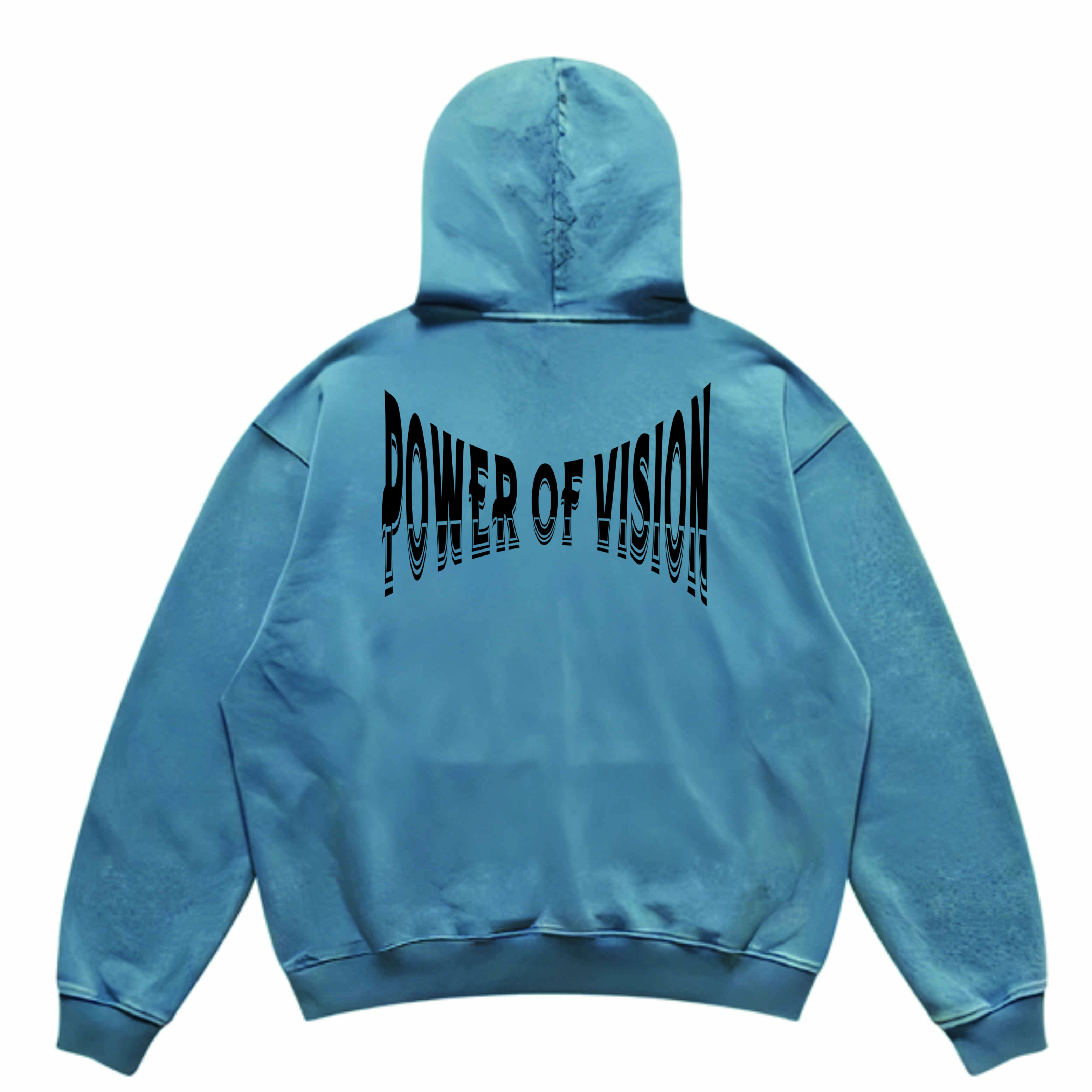 Unisex Super Heavyweight Oversized Faded Hoodie(440GSM)