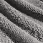 Cropped Oversized Washed Sweatshirt with Raw-Edge Streetwear Style