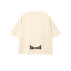 Unisex 100% Combed Cotton Cropped Oversized T-shirt (250g)