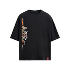 Unisex 40S Combed Cotton Oversized T-shirt(235g)