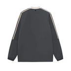 Colorblock V-neck Long Sleeve Shirt