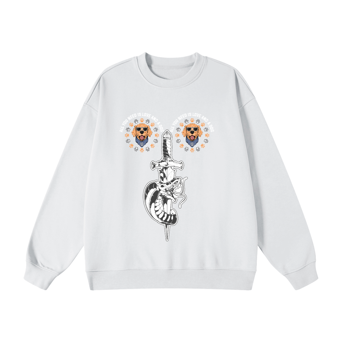 Unisex Heavyweight Oversized Sweatshirt(440GSM)