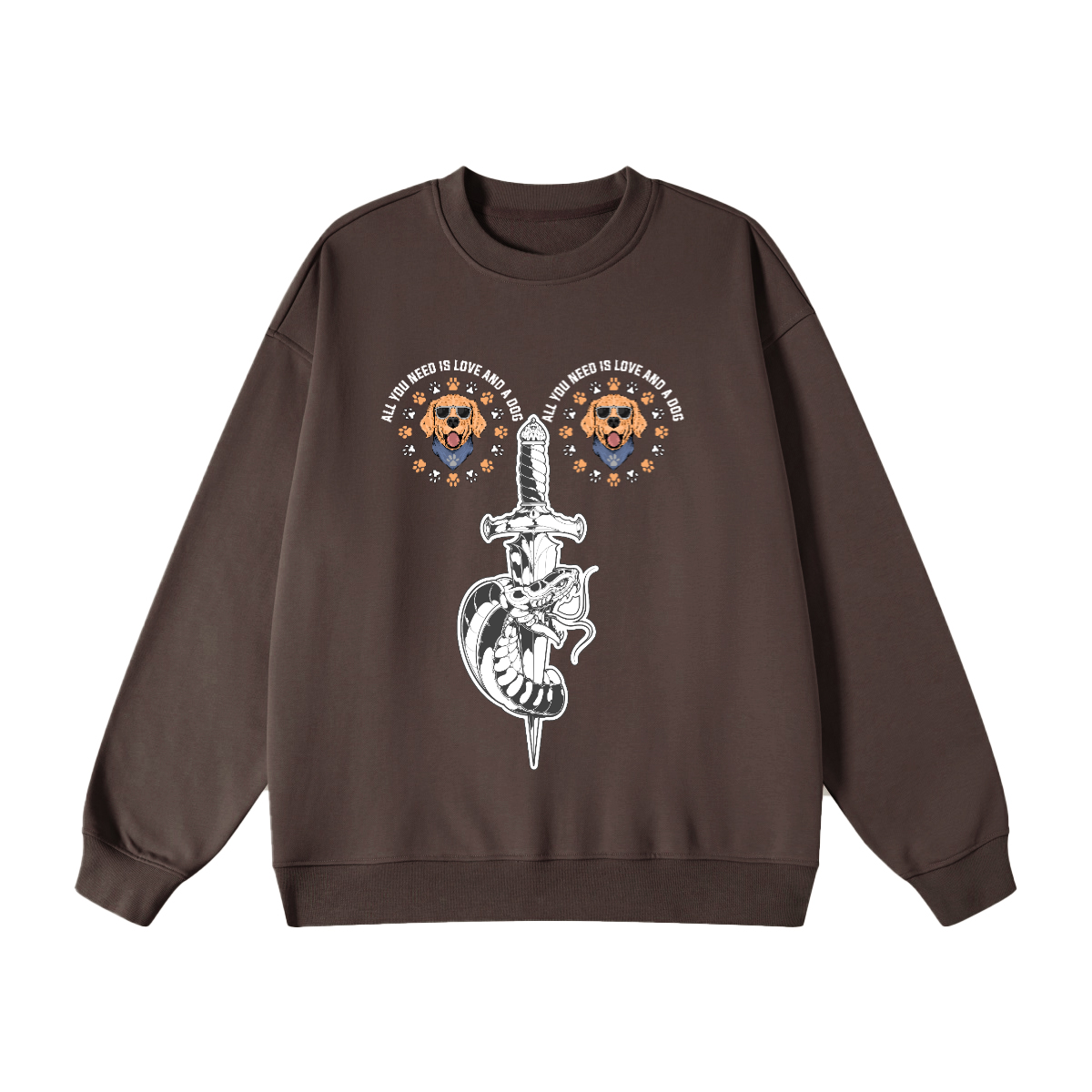 Unisex Heavyweight Oversized Sweatshirt(440GSM)