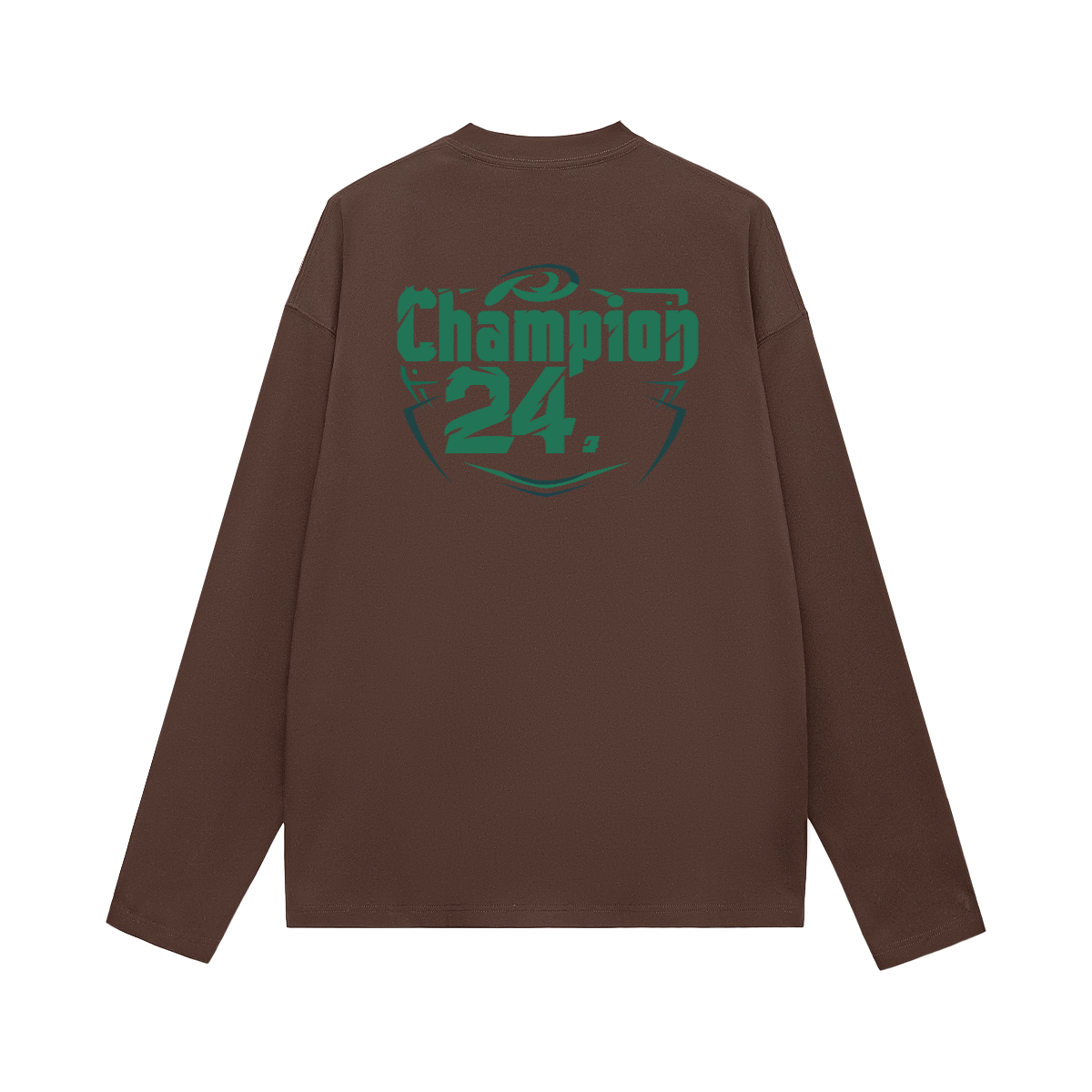 Unisex 100% Cotton Solid Color Long Sleeve T-shirt（280GSM）