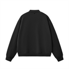 Unisex Fleece Zip-Up Baseball Jacket（360GSM）