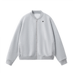 Unisex Fleece Zip-Up Baseball Jacket（360GSM）