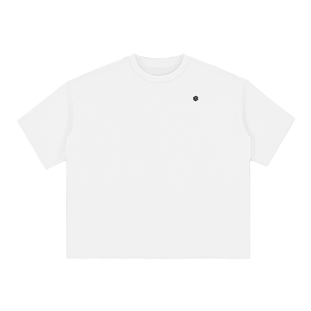 Mens Cropped Terry T-shirt – Lightweight, Stylish & Breathable