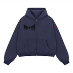 unisex cropped fleece hoodie