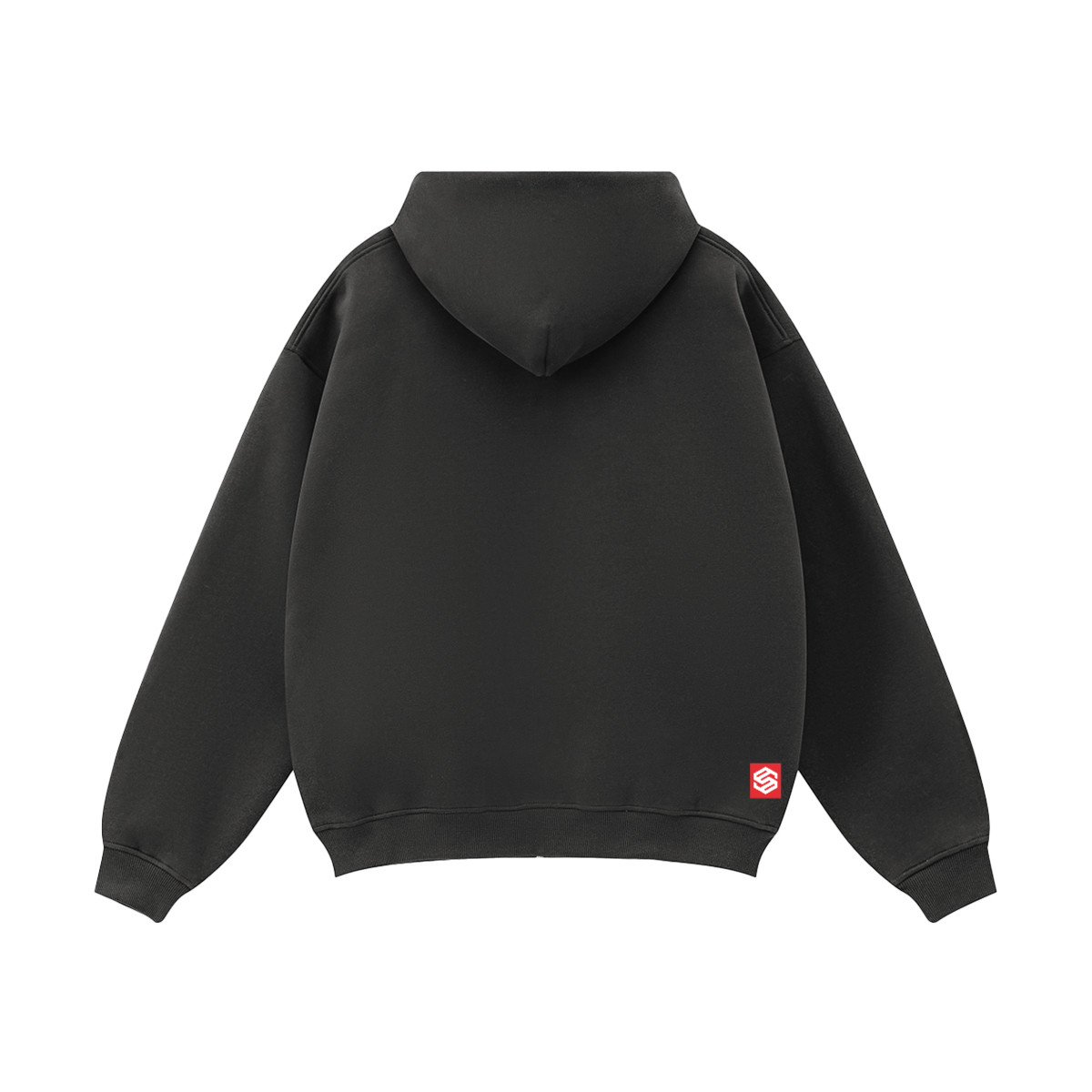 Unisex Fleece Zip-up Oversized Hoodie(380GSM)