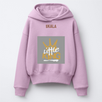 Kids’ Pink French Terry Crewneck Sweatshirt（405GSM）