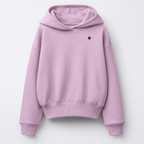 Kids’ Pink French Terry Crewneck Sweatshirt（405GSM）