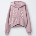 Kids’ French Terry Zip-up Hoodie（405GSM）