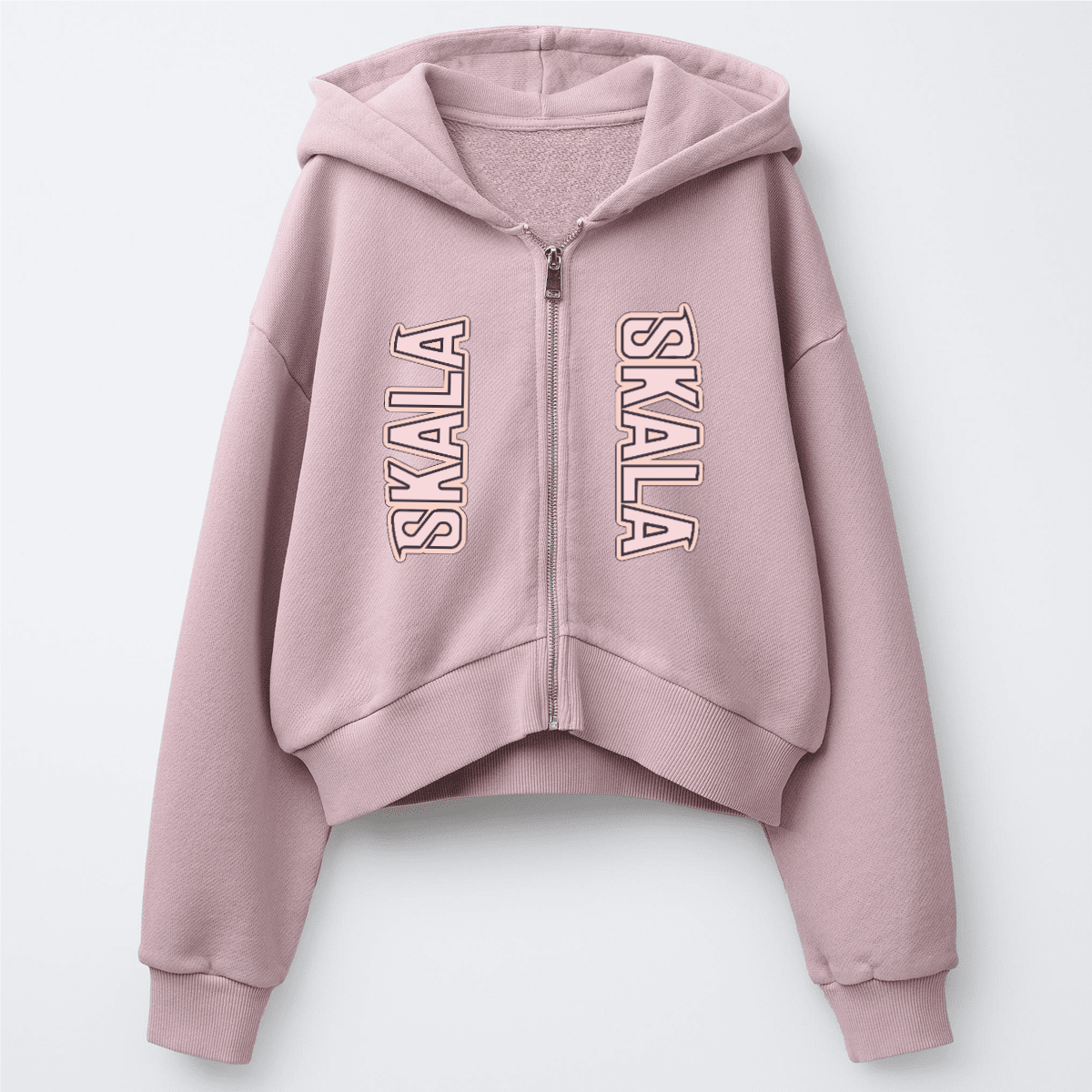 Kids’ French Terry Zip-up Hoodie（405GSM）