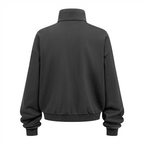 Unisex Brushed Stand-collar Zip-up Jacket（410GSM）