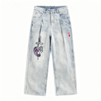 Relaxed Wide-Leg Jeans