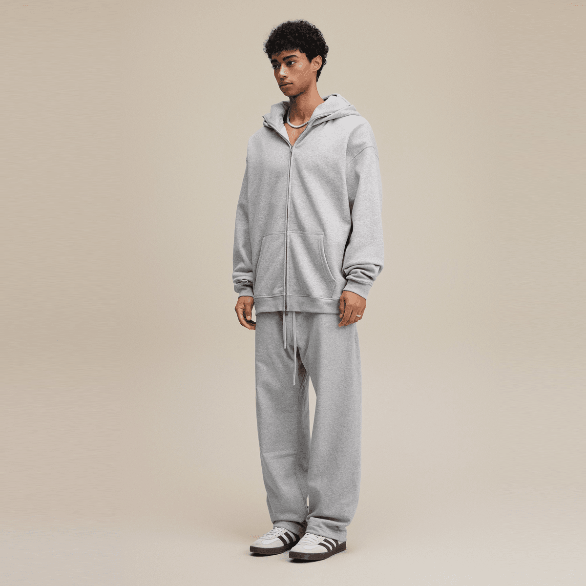 Windproof Sports Zip-up Hoodie with Built-in Face Mask