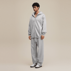 Windproof Sports Zip-up Hoodie with Built-in Face Mask