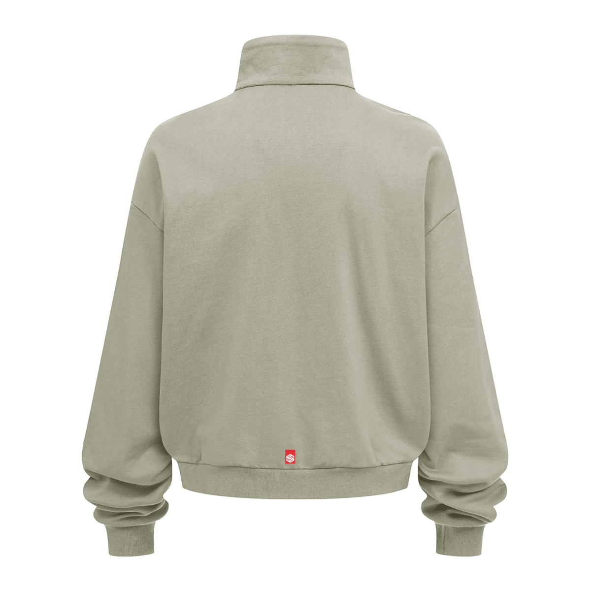 Unisex Brushed Stand-collar Zip-up Jacket