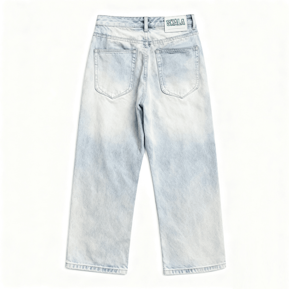 Relaxed Wide-Leg Jeans