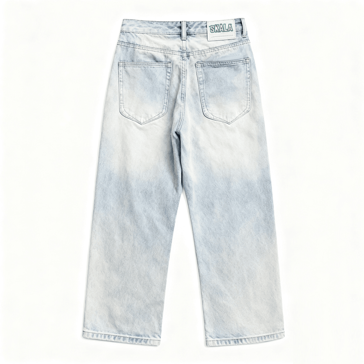 Relaxed Wide-Leg Jeans