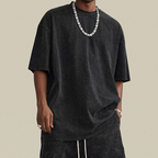 Unisex Oversized Snow Wash T-shirt