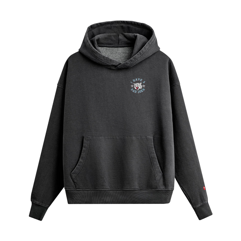 Unisex Heavyweight Washed Boxy Hoodie