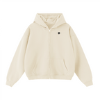 Unisex Cropped Oversized Zip-up Hoodie (460 GSM)