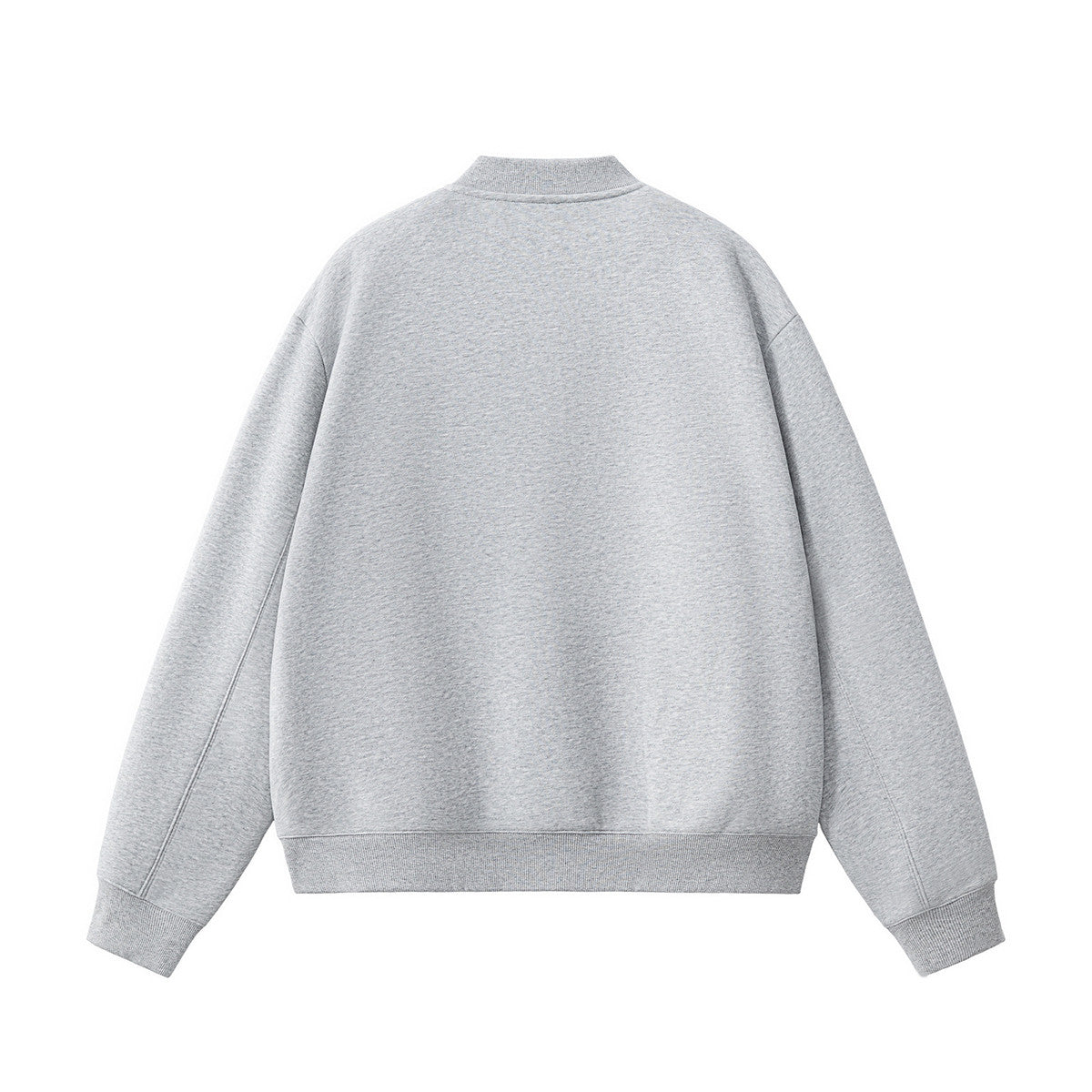 Unisex Fleece Zip-Up Baseball Jacket（360GSM）