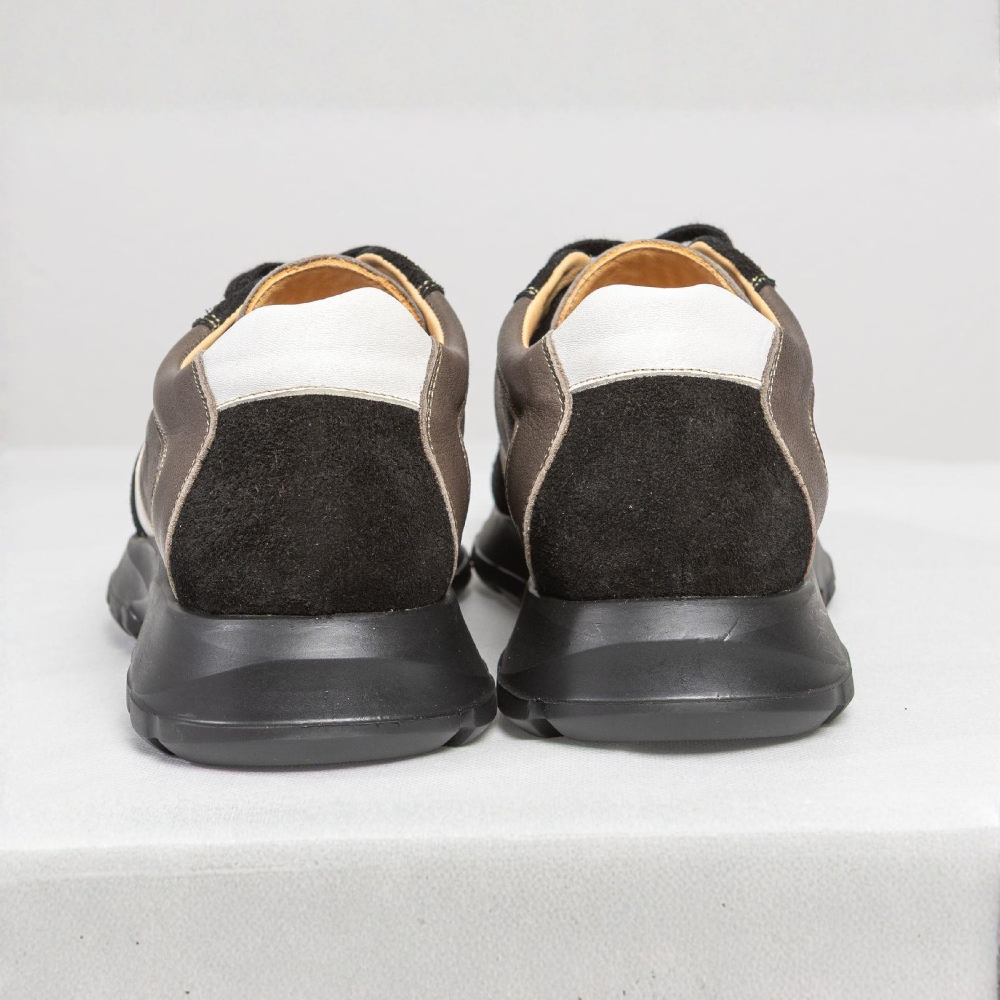 Premium White Leather Sneakers