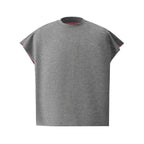 Unisex Reversible Boxy Fit Cropped T-Shirt（240GSM)