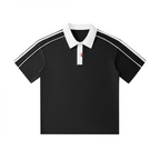 Unisex Contrast Collar Short-Sleeve Polo Shirt（240GSM）