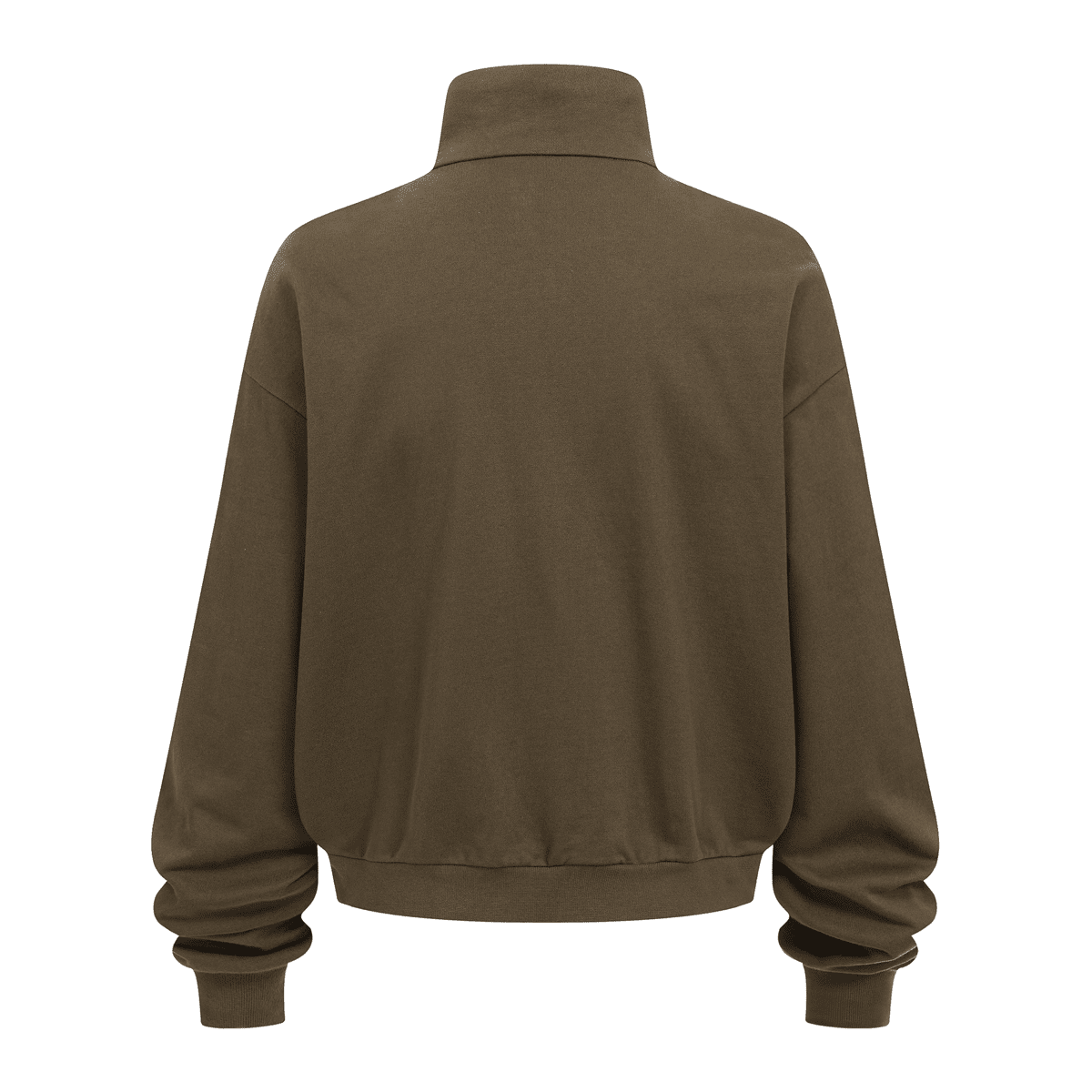 Unisex Brushed Stand-collar Zip-up Jacket（410GSM）