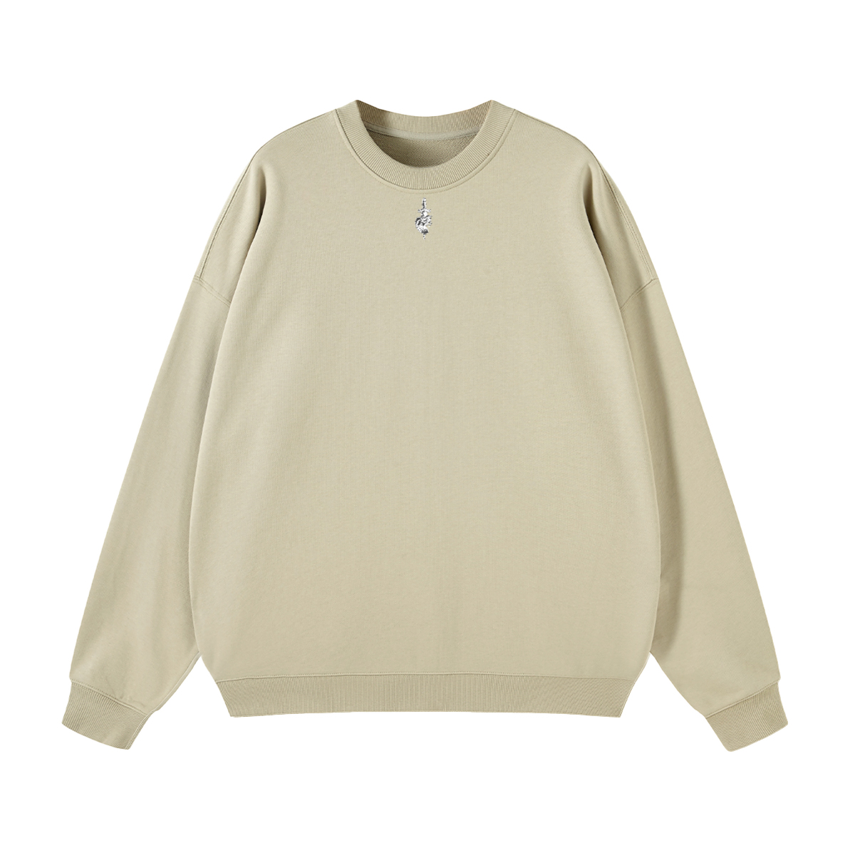 Unisex 100% Cotton Lightweight Oversize Crewneck Sweatshirt (290 GSM)