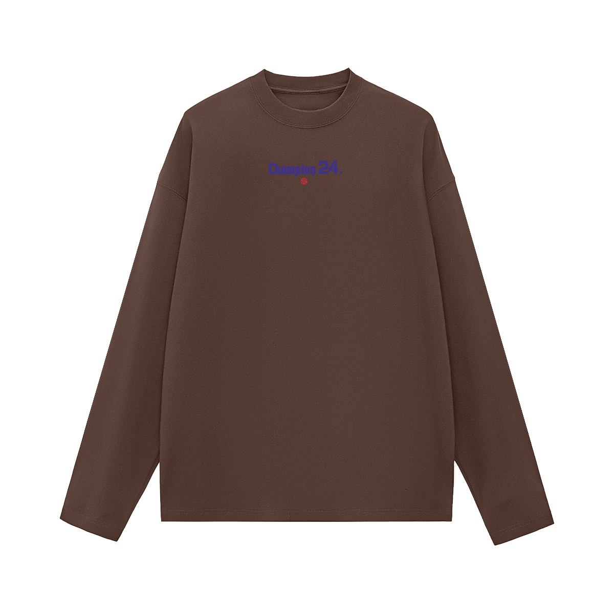 Unisex 100% Cotton Solid Color Long Sleeve T-shirt（280GSM）