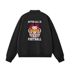 Unisex Fleece Zip-Up Baseball Jacket（360GSM）