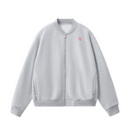 Unisex Fleece Zip-Up Baseball Jacket（360GSM）