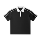 Unisex Contrast Collar Short-Sleeve Polo Shirt（240GSM）