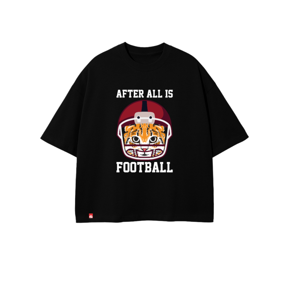 Unisex 100% Combed Cotton Cropped Oversized T-shirt (250g)