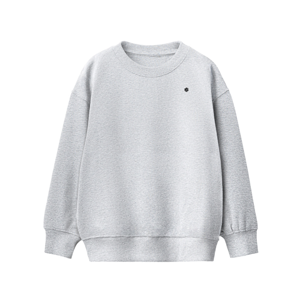 Unisex Children’s Oversized Fleece Sweatshirt in Cozy Fabric