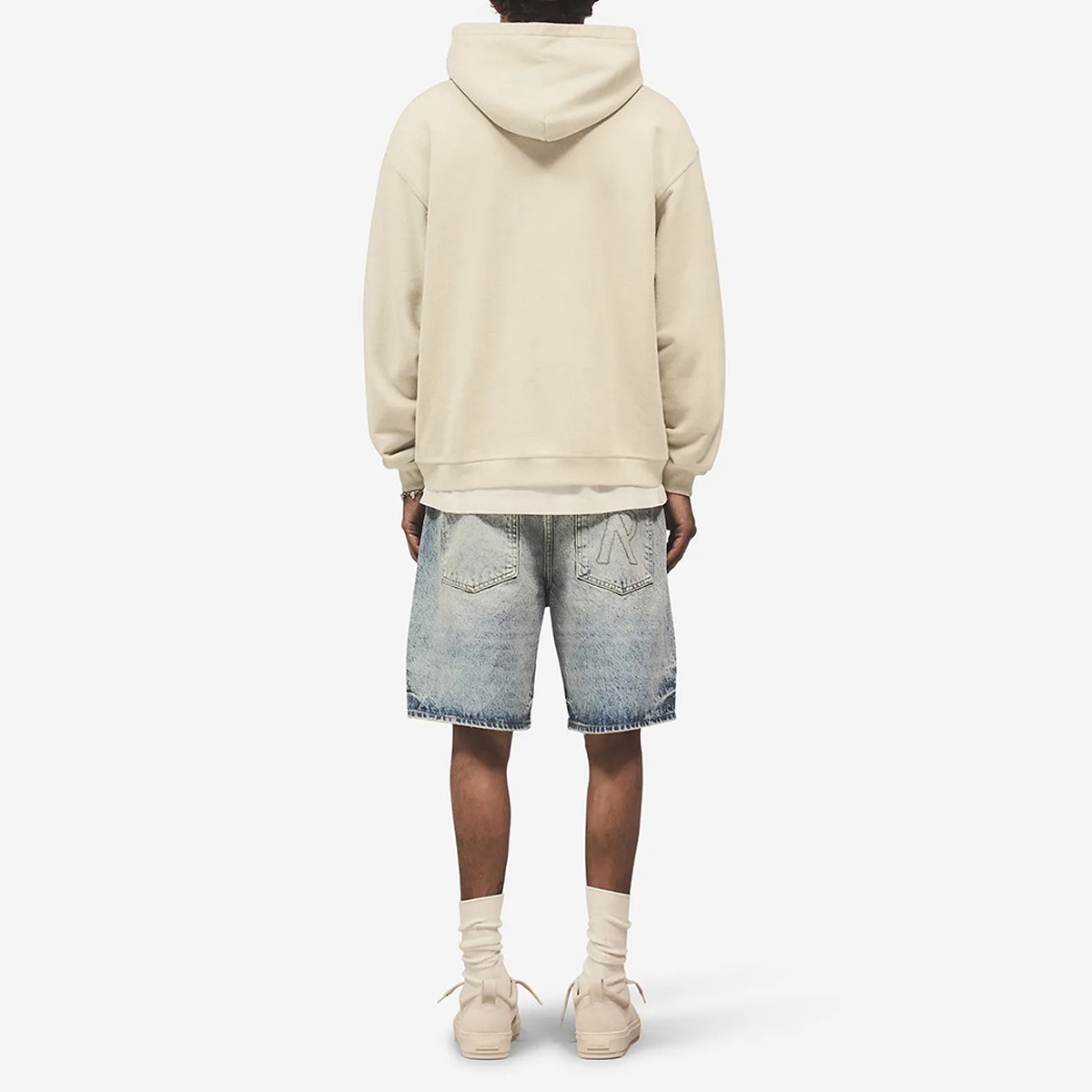 Unisex Cropped Oversized Zip-up Hoodie (460 GSM)