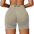 Seamless High-Waisted Yoga Shorts