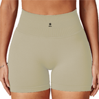 Seamless High-Waisted Yoga Shorts
