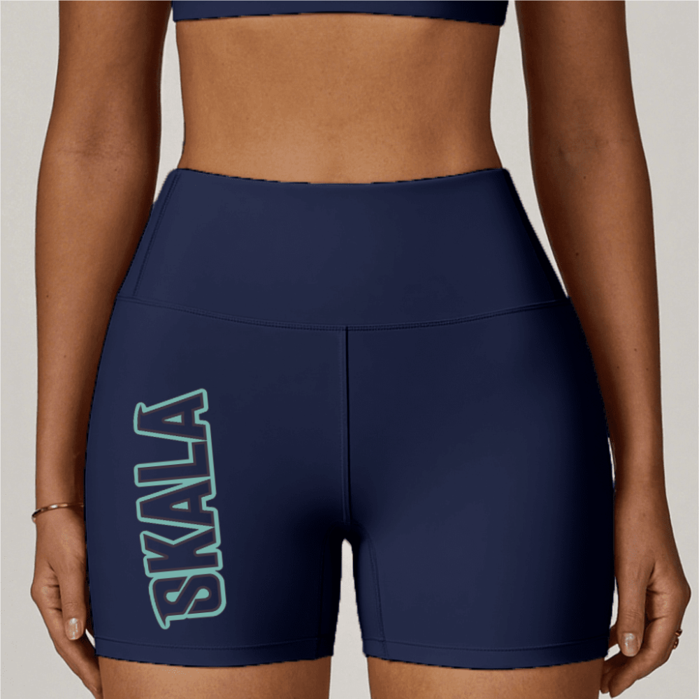 CloudFeel High-Waisted Compression Yoga Shorts