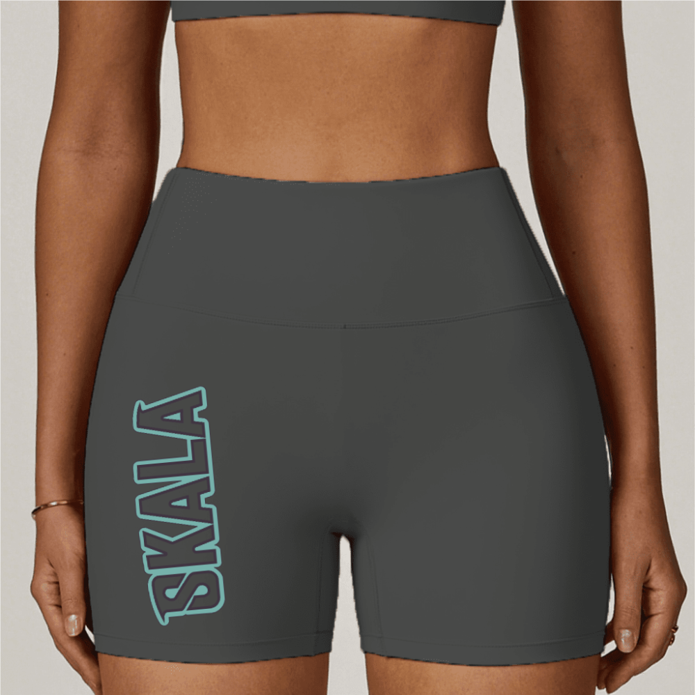 CloudFeel High-Waisted Compression Yoga Shorts
