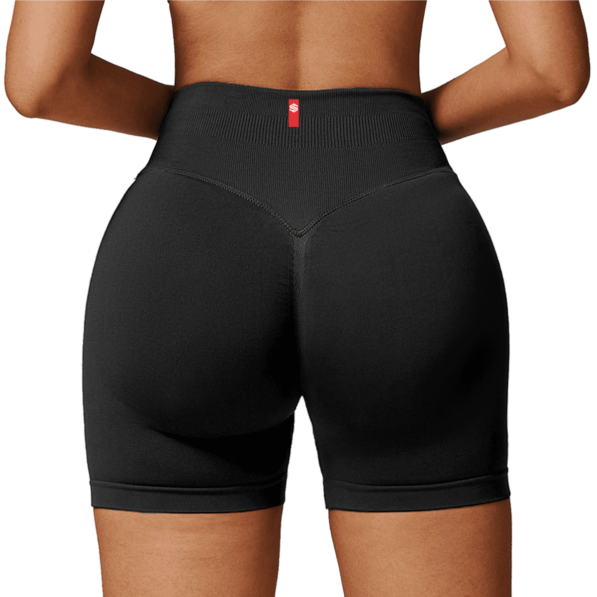 Seamless High-Waisted Yoga Shorts 121