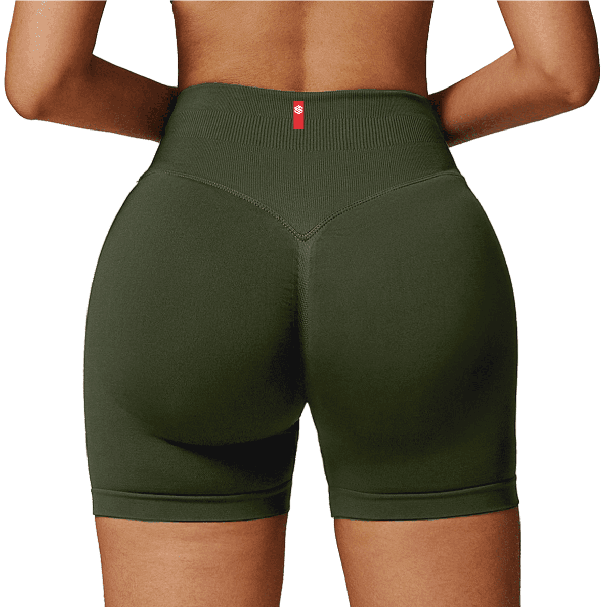 Seamless High-Waisted Yoga Shorts 121