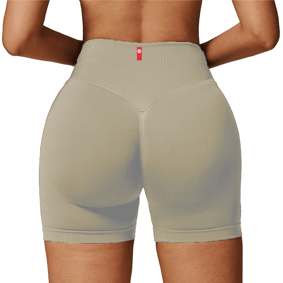 Seamless High-Waisted Yoga Shorts 121